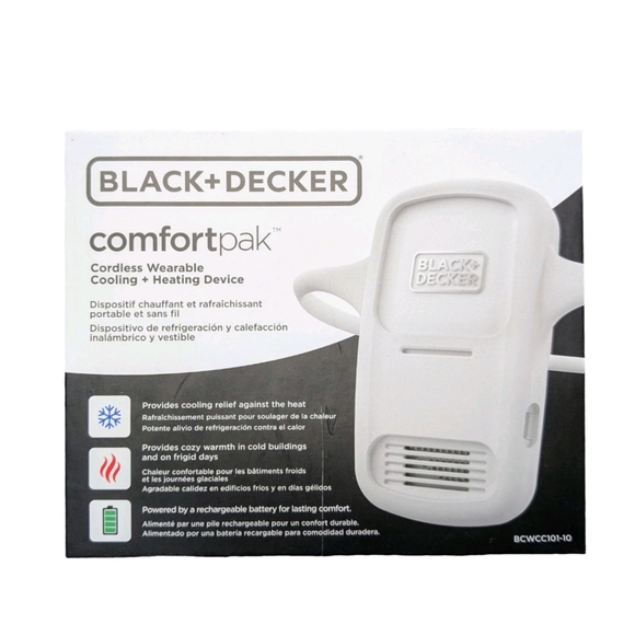 BLACK+DECKER Comfortpak Wearable Cooling Heating Device